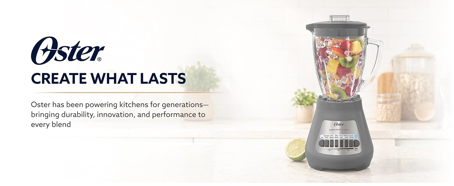 Oster Create What Lasts