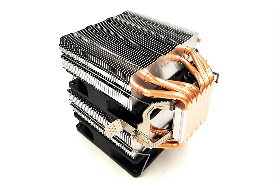 Dual Tower 6 Copper Pipe CPU Cooler