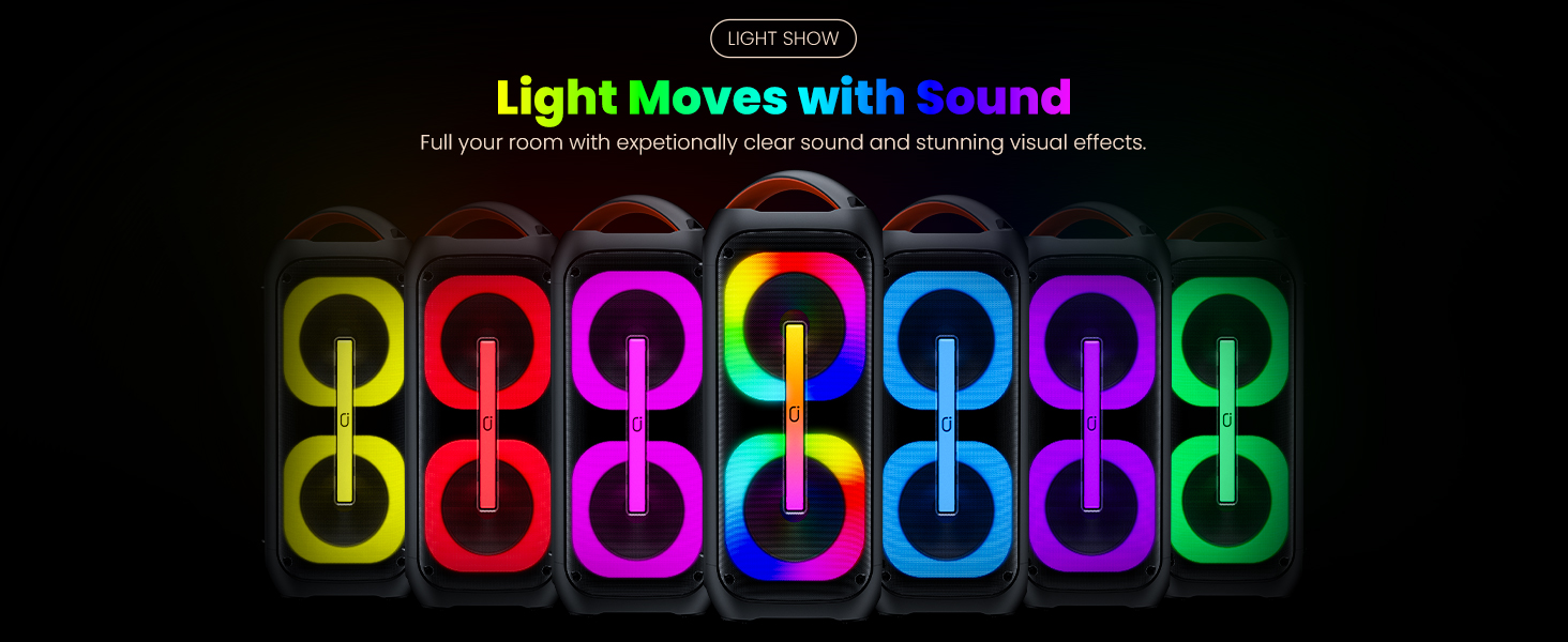 Light Moves with Sound