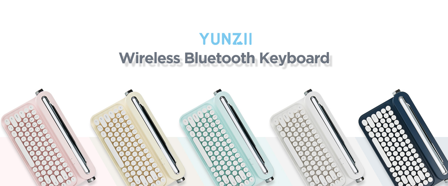 B305 Retro Bluetooth Keyboard