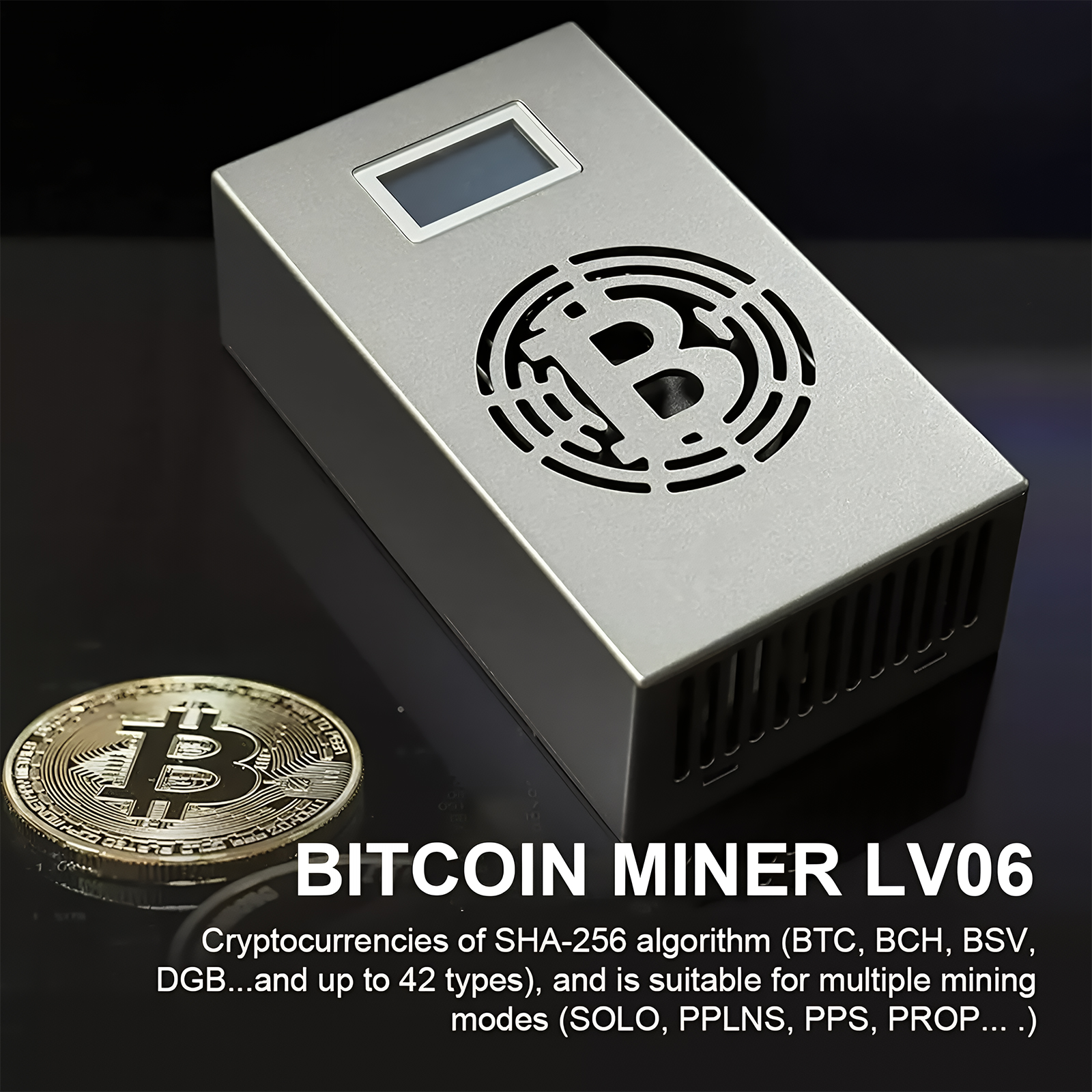 Luckyminer LV06 Desktop Solo Miner