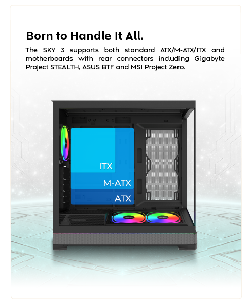 MONTECH SKY 3 ATX PC Case