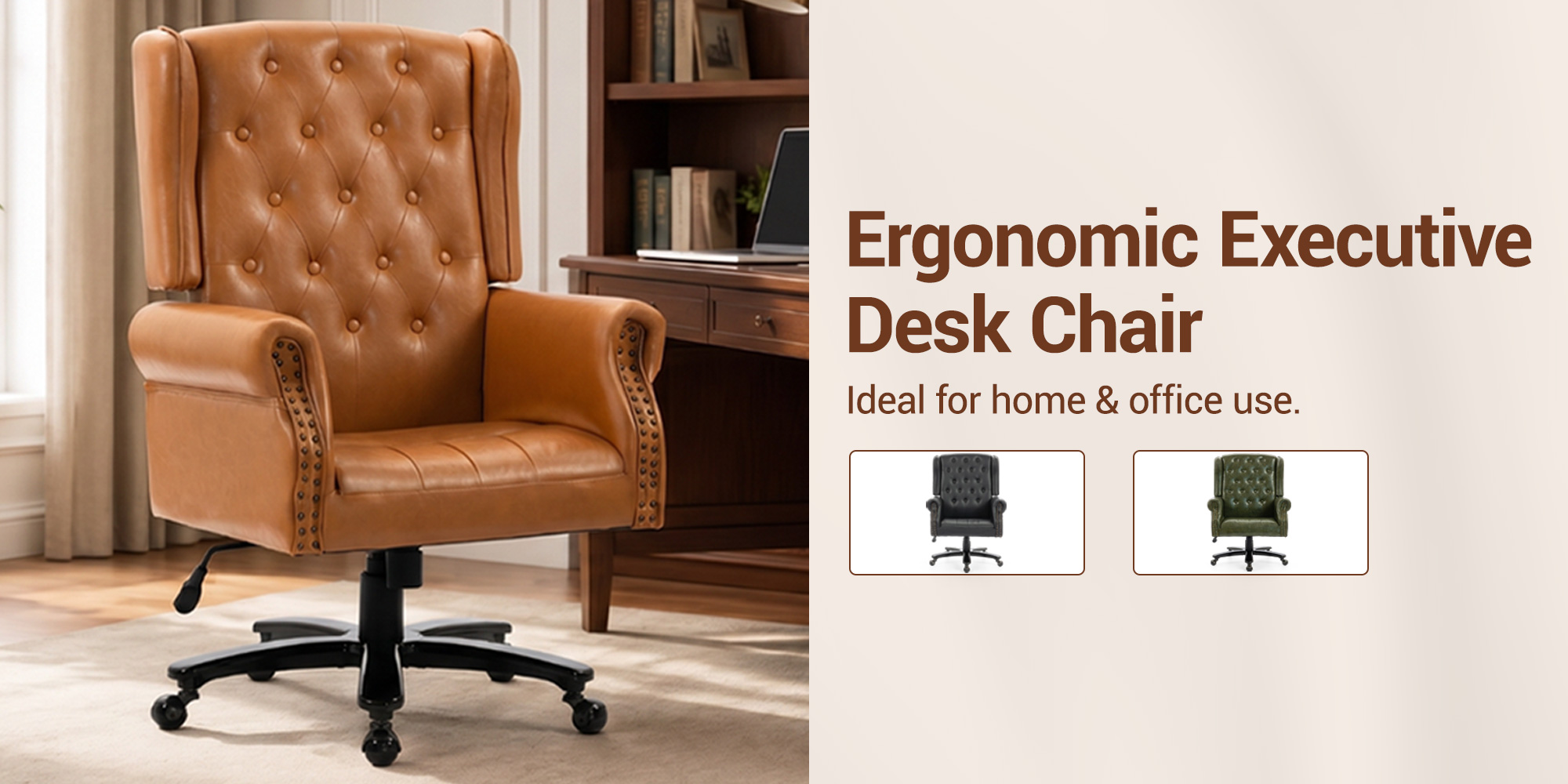 Ergonomic Executive Desk Chair