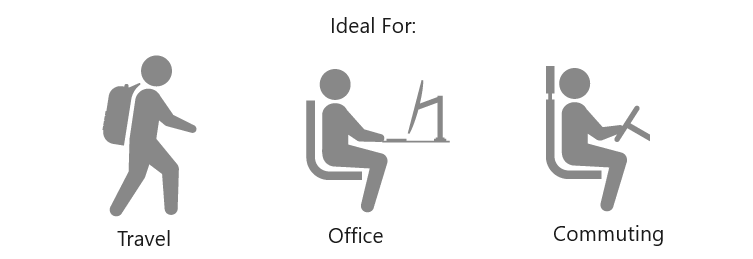 1 Outlet Portable Mini Surge Protector, 540 Joules, Clamping Votage 500V