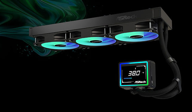 ASRock Challenger 360 Digital AIO Liquid Cooler