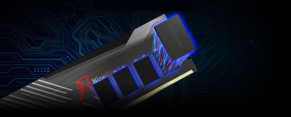 Kingbank RGB 288-Pin PC RAM DDR5 Desktop Memory