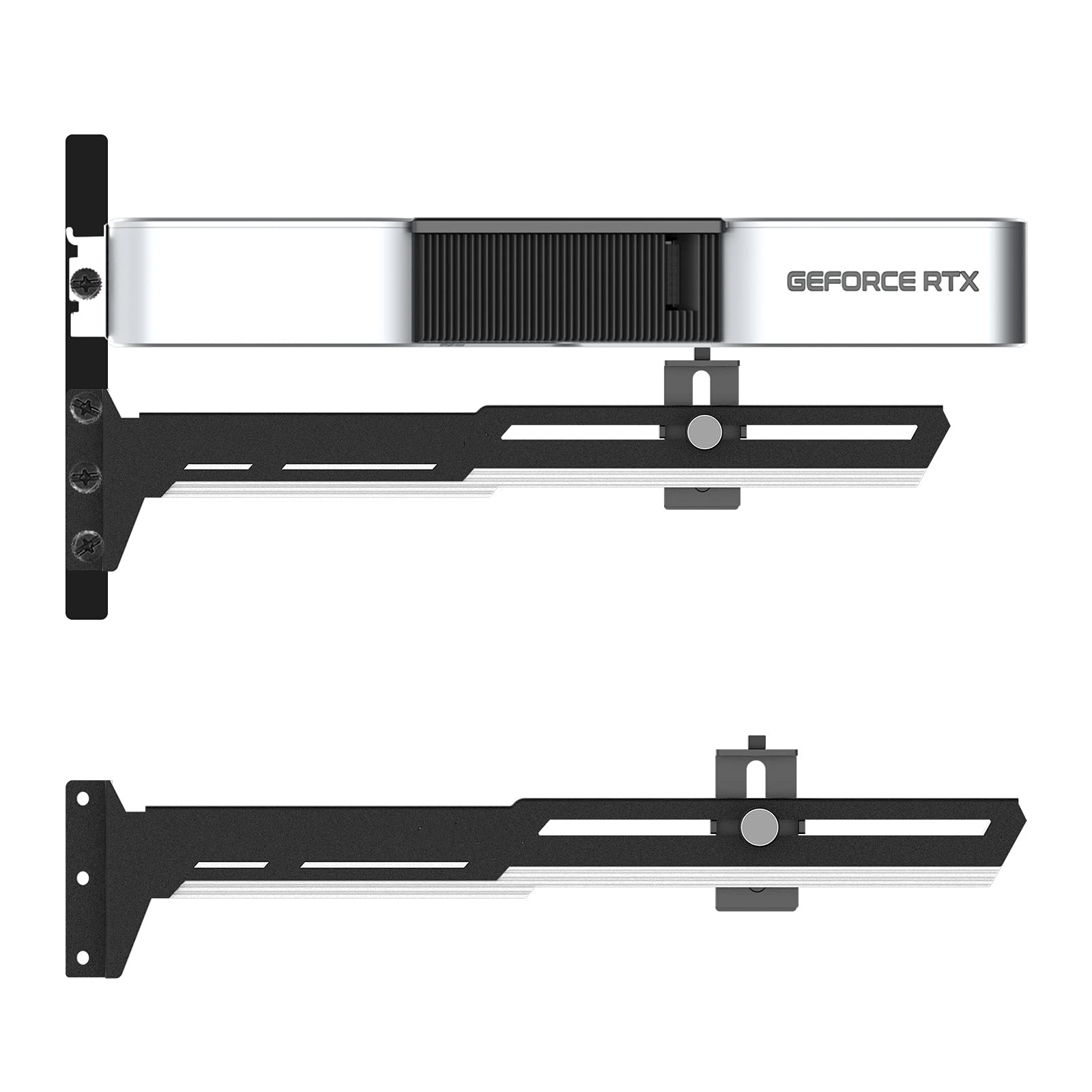 Package Includes: 4*Screws 1*Adjustable slider 1*G276CF GPU Brace