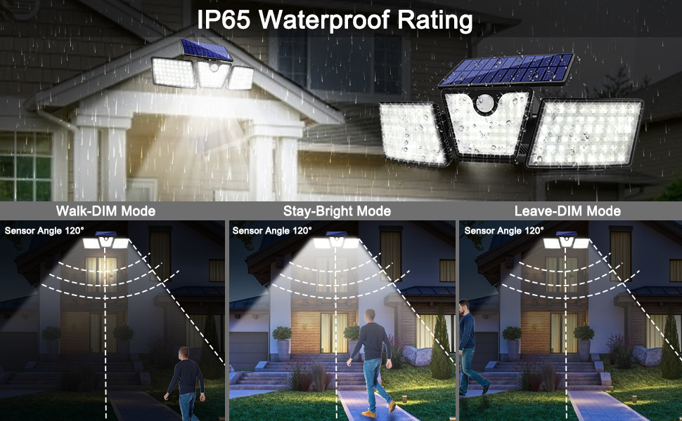 solar flood light outdoor
