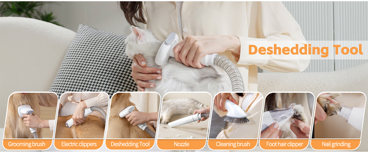 7-In-1 pet Grooming Kit