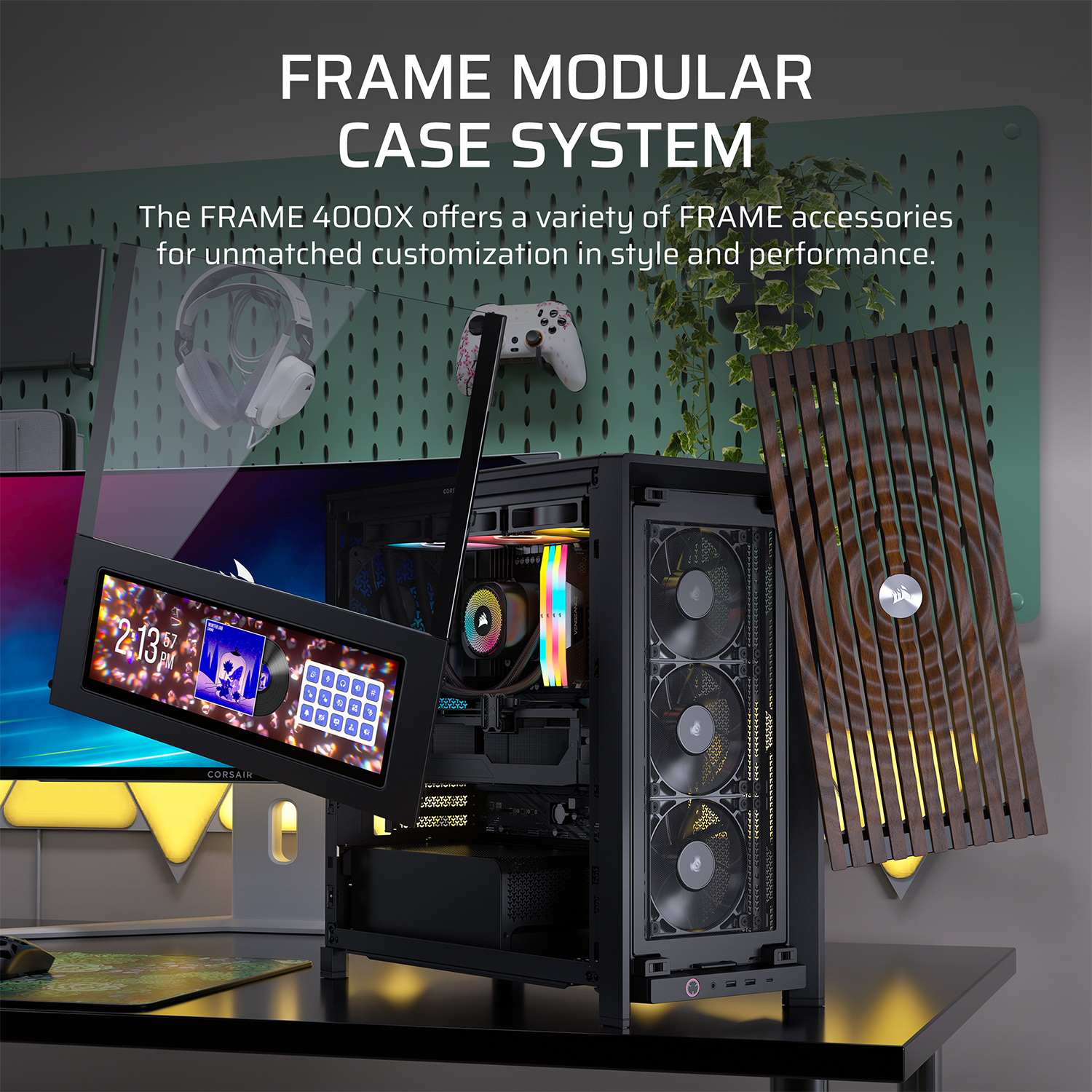 CORSAIR 4000X RS Mid-Tower PC Case - Black