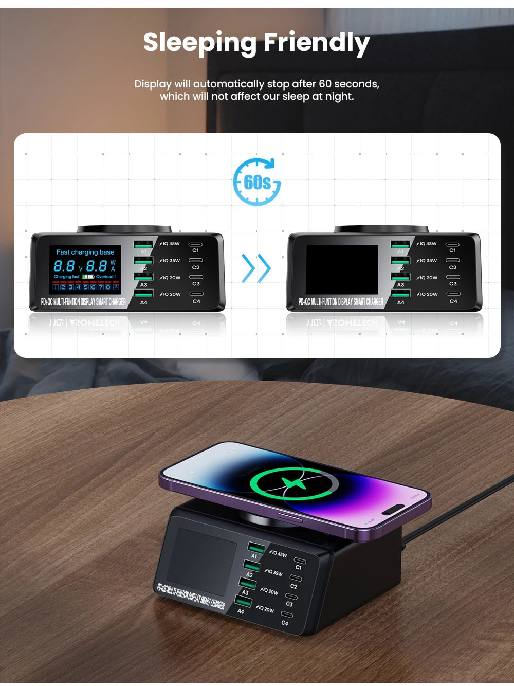 Jansicotek 8 Port Charging Station