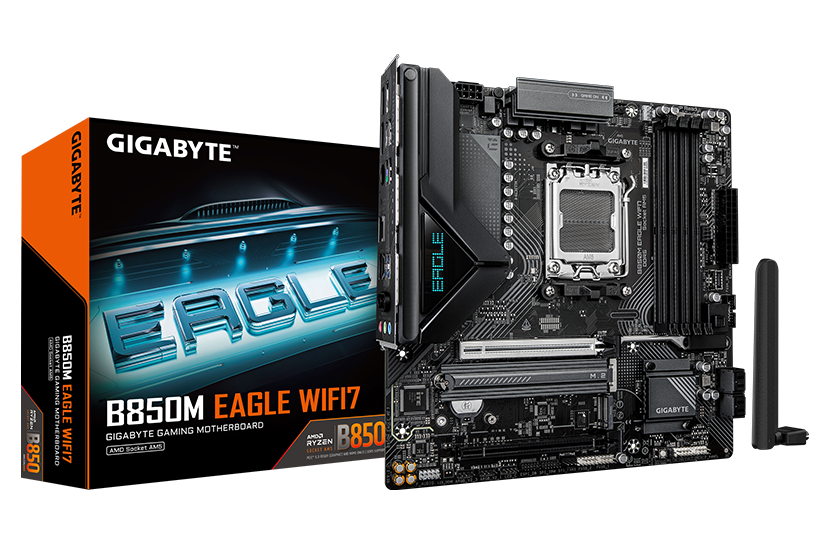 GIGABYTE B850M EAGLE WIFI7 AMD AM5 mATX Motherboard