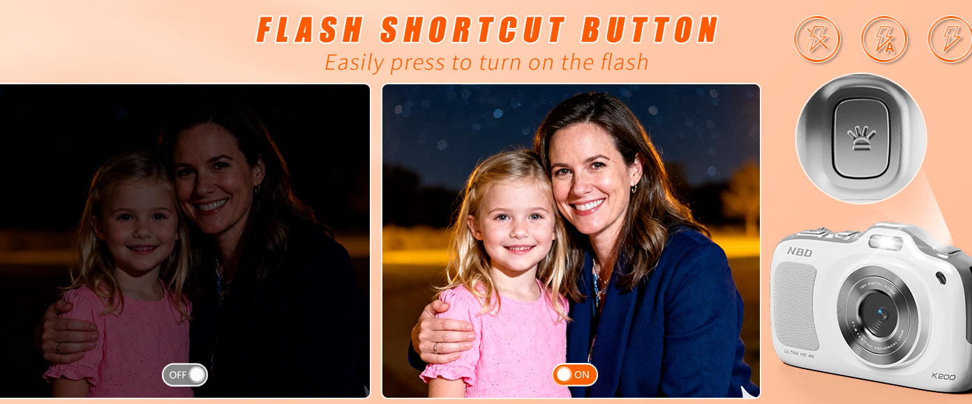 FLASH SHORTCUT BUTTON