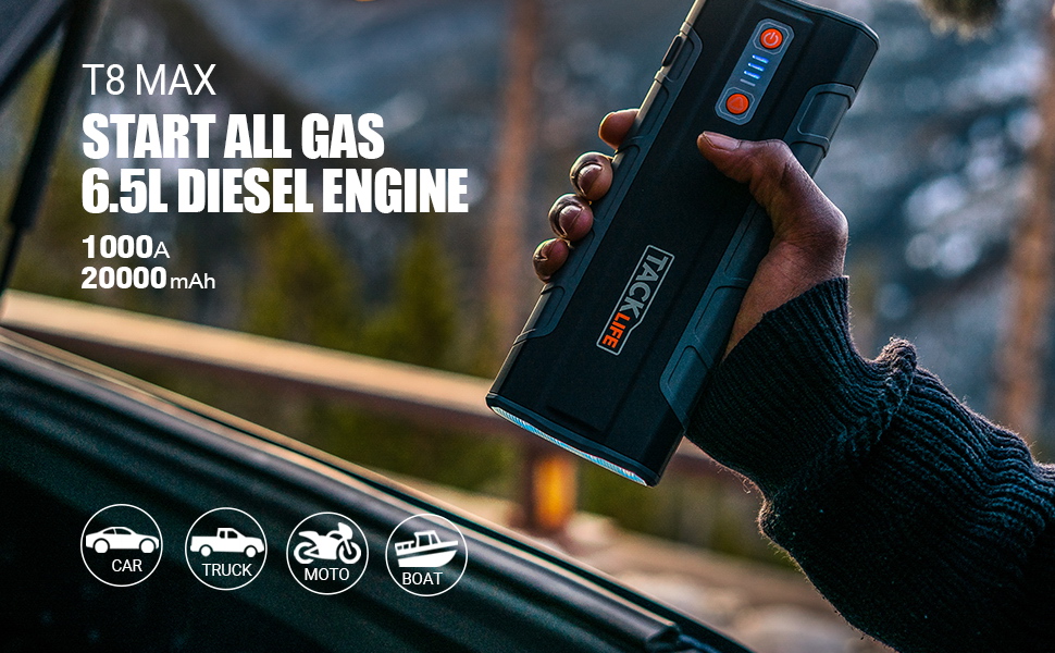 tacklife jump starter manual