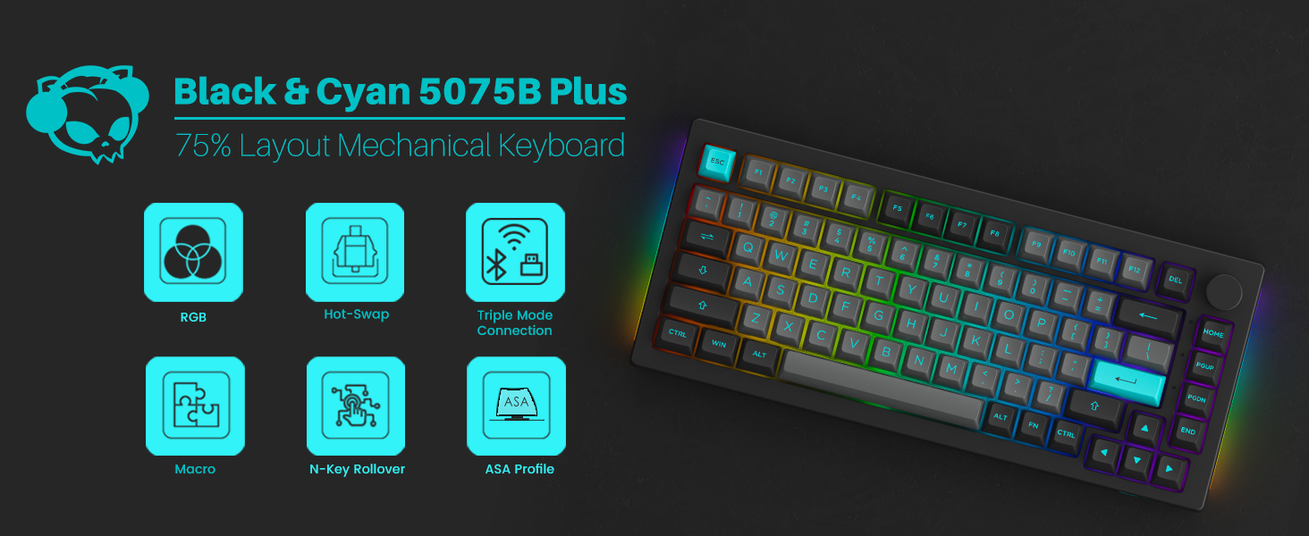 AKKO Unveils Sophisticated 5075B Plus Series of Mechanical Keyboards