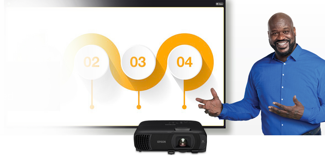 EPSON Pro EX9270 4100-Lumen Wireless Full HD 3LCD Projector (V11HB59120)