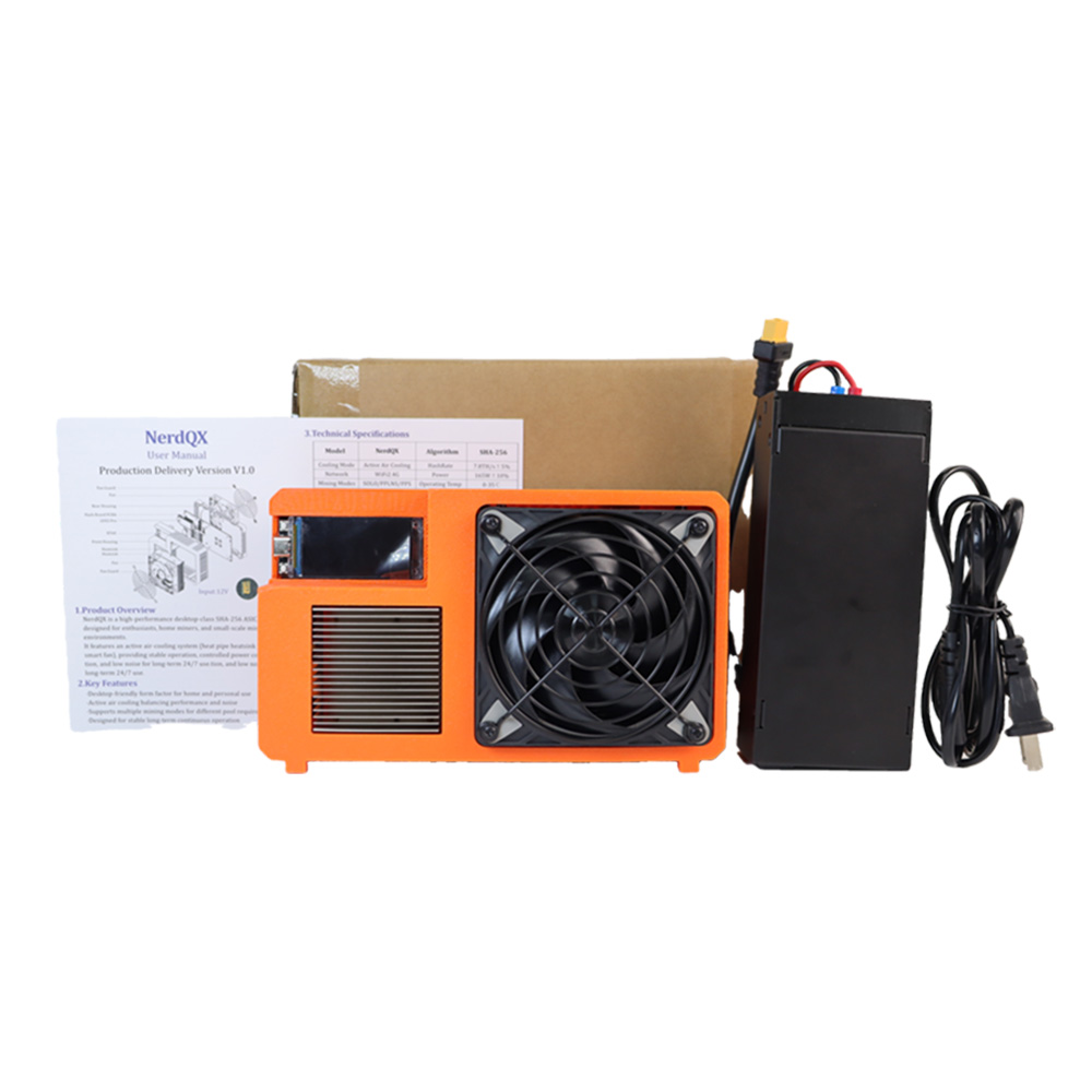 DigLucky NerdQX 8T Miner box