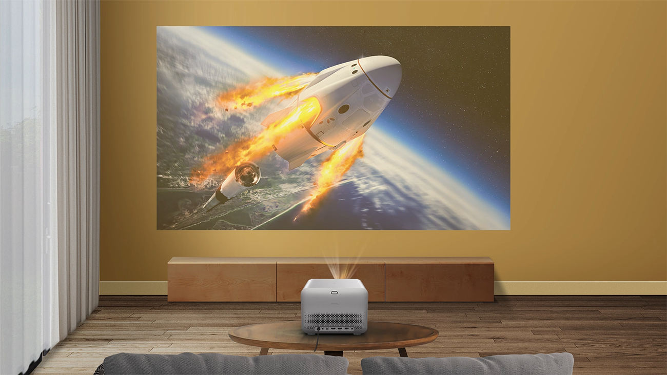 BenQ TK705STI 3000-Lumen UHD 4K Short-Throw LED DLP Smart Home Entertainment Projector