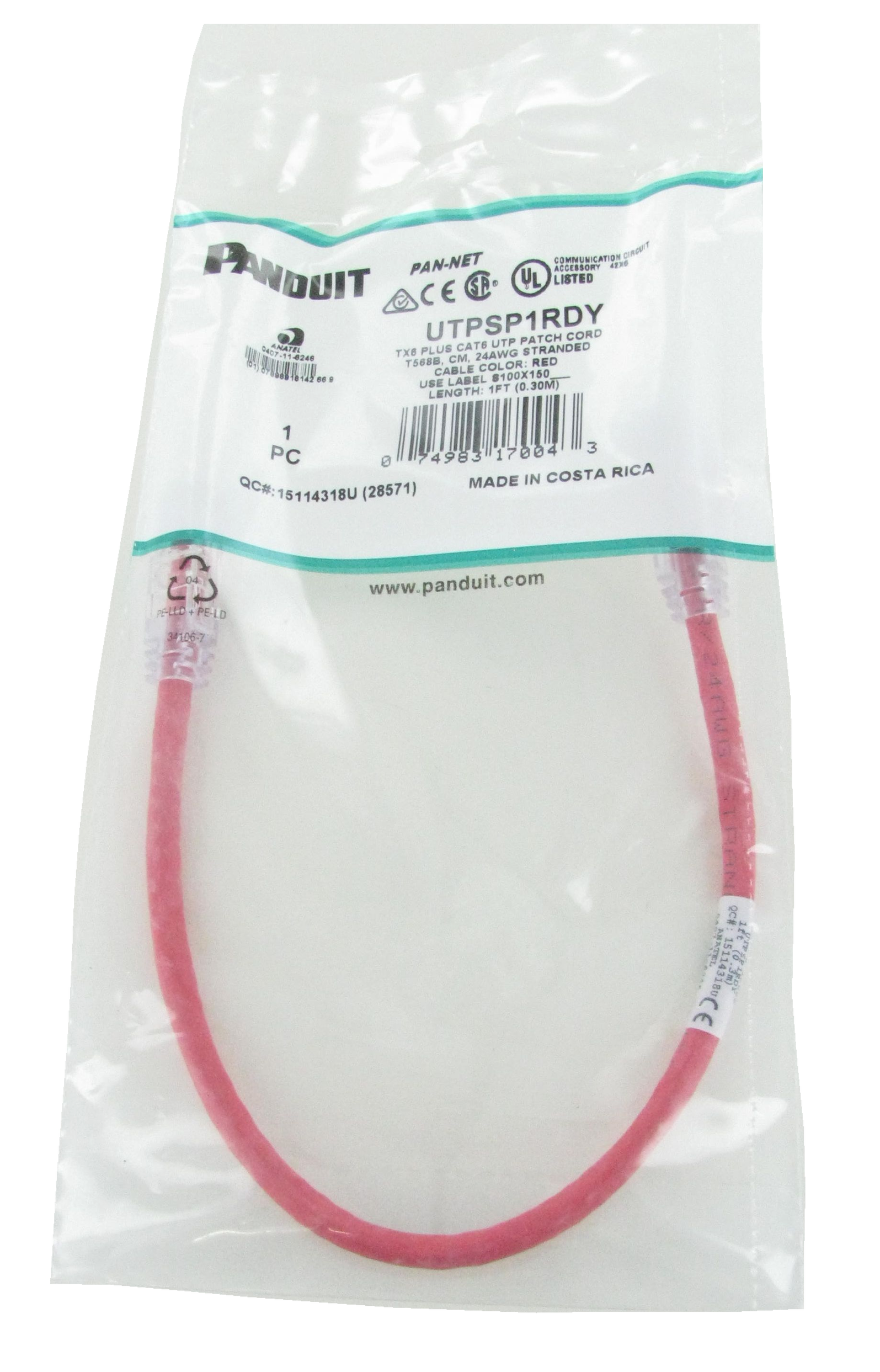 UTPSP1RDY product and packaging