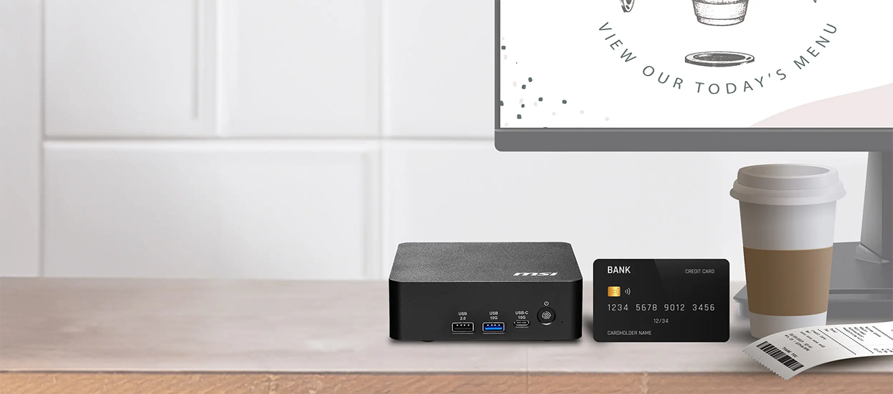 MSI Cubi NUC AI+ 3MG mini PC Barebone