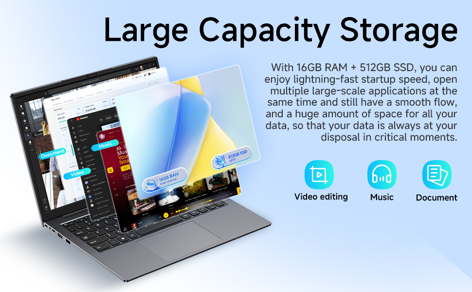 16GB RAM + 512GB SSD