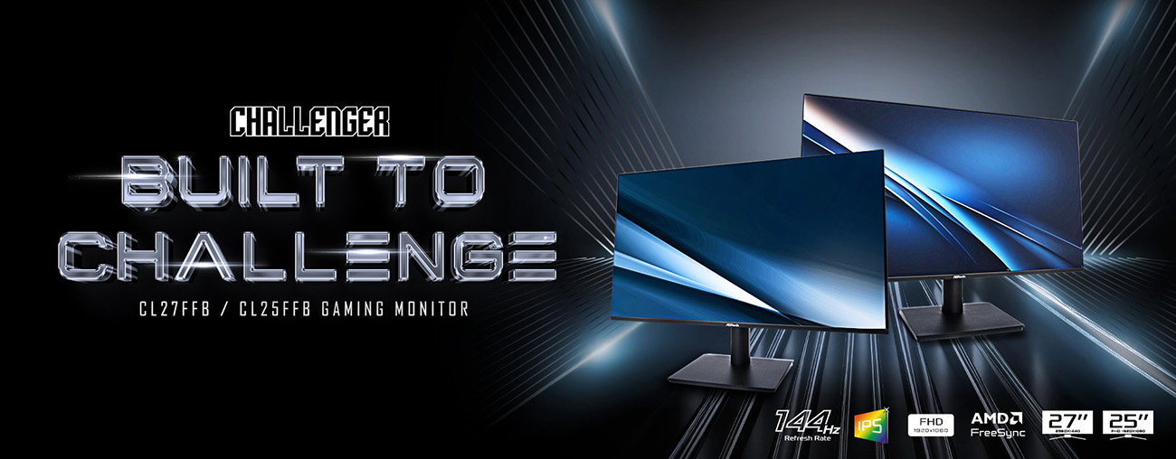 ASRock Phantom Gaming Computer Monitor for both Work and Gaming