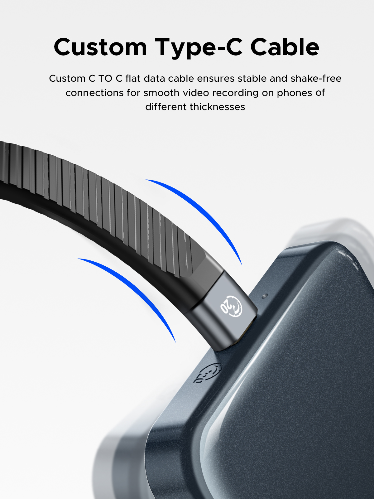 ORICO Magnetic External SSD, 4K ProRes HDR Record and Store, 2000MB/s Stable Transmission and S