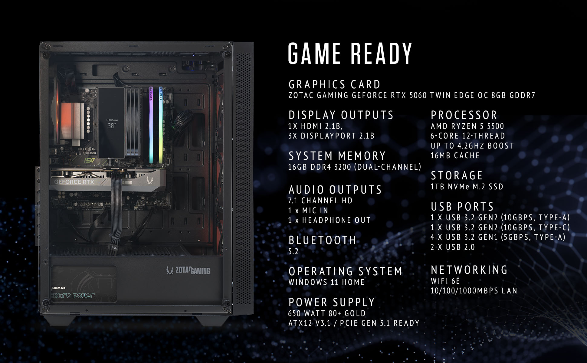 ZOTAC MEK 5060 Gaming PC