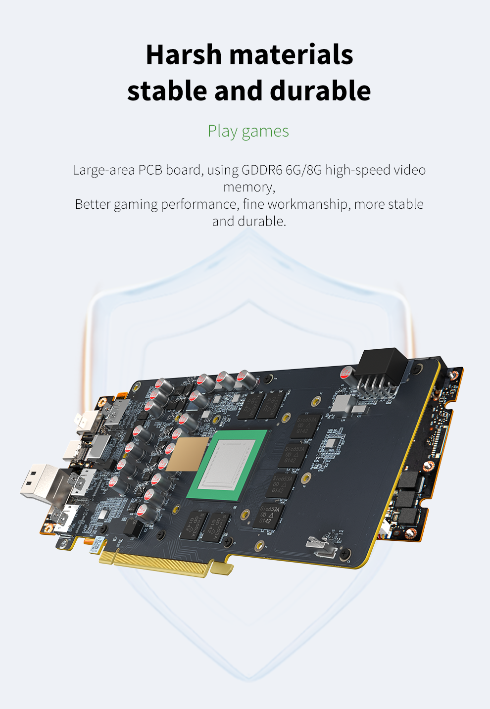 SOYO New Gaming Graphics Cards NVIDIA GeForce RTX 2070 8GB SOYO New Gaming Graphics Cards NVIDIA GeForce RTX 2070 8GB
