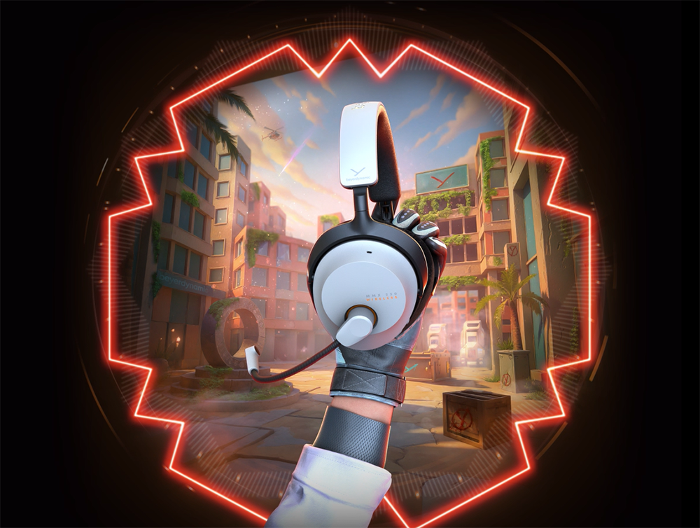 Beyerdynamic MMX 230 Wireless Gaming Headset in Black