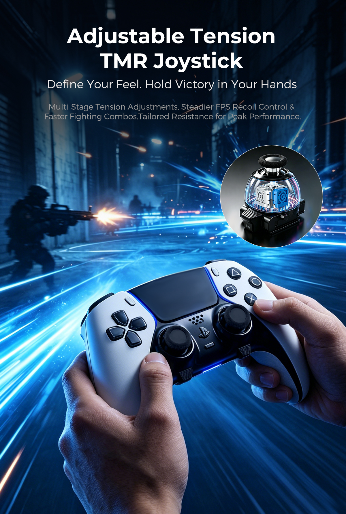 Adjustable Tension TMR Joystick