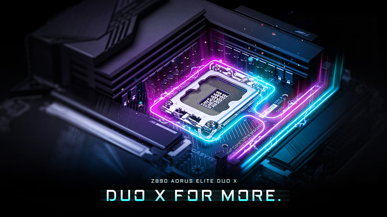 GIGABYTE Z890 AORUS ELITE DUO X Intel LGA 1851 ATX Motherboard