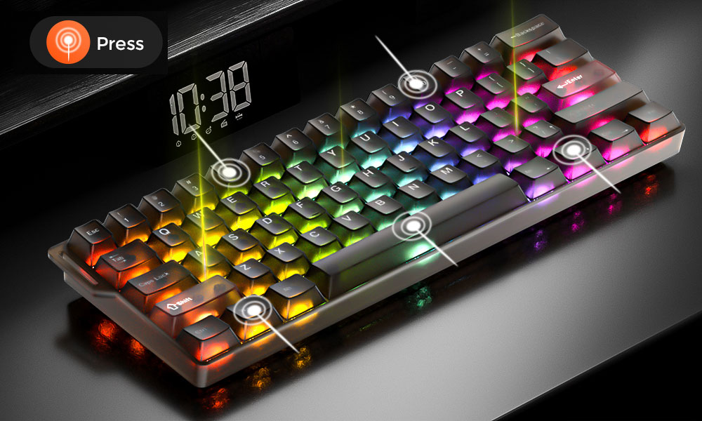 DAREU COOL60 60% Hall Effect Gaming Keyboard