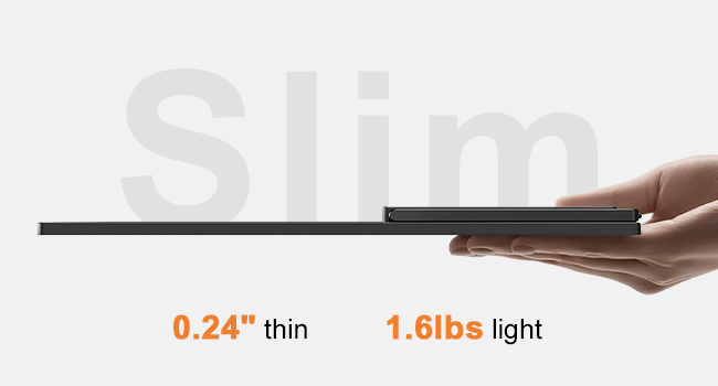 Ultra-Slim Design