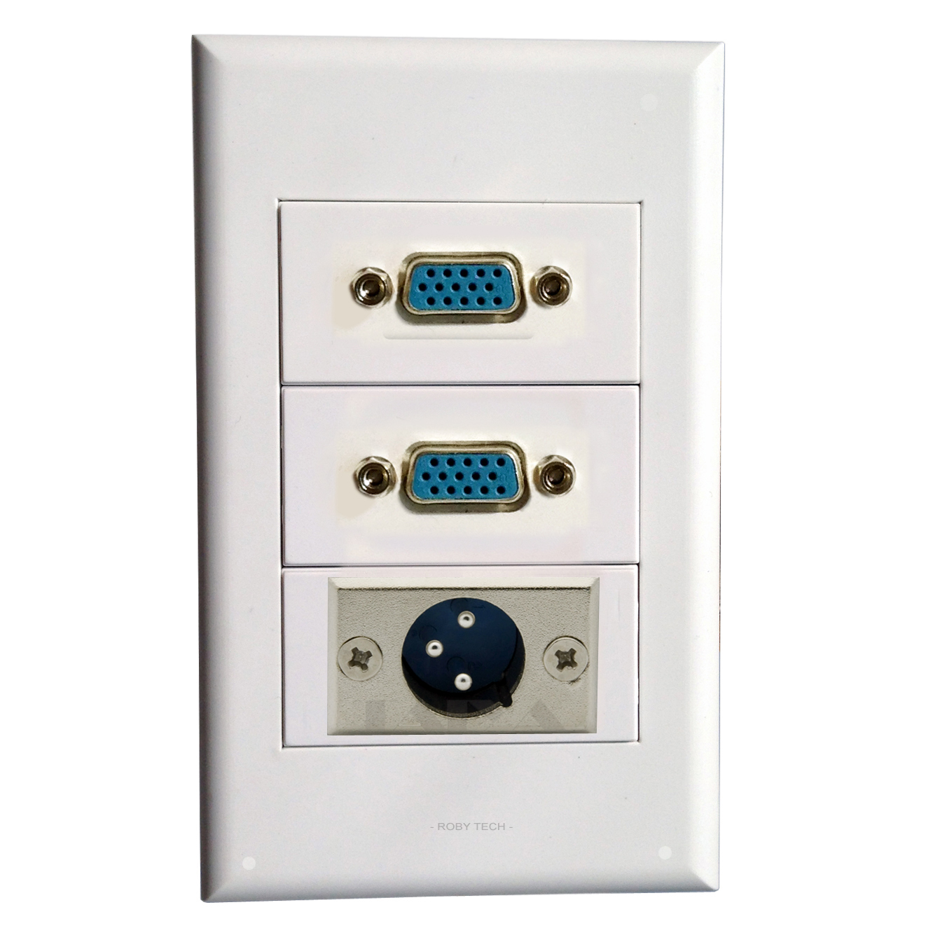 XLR wall plate