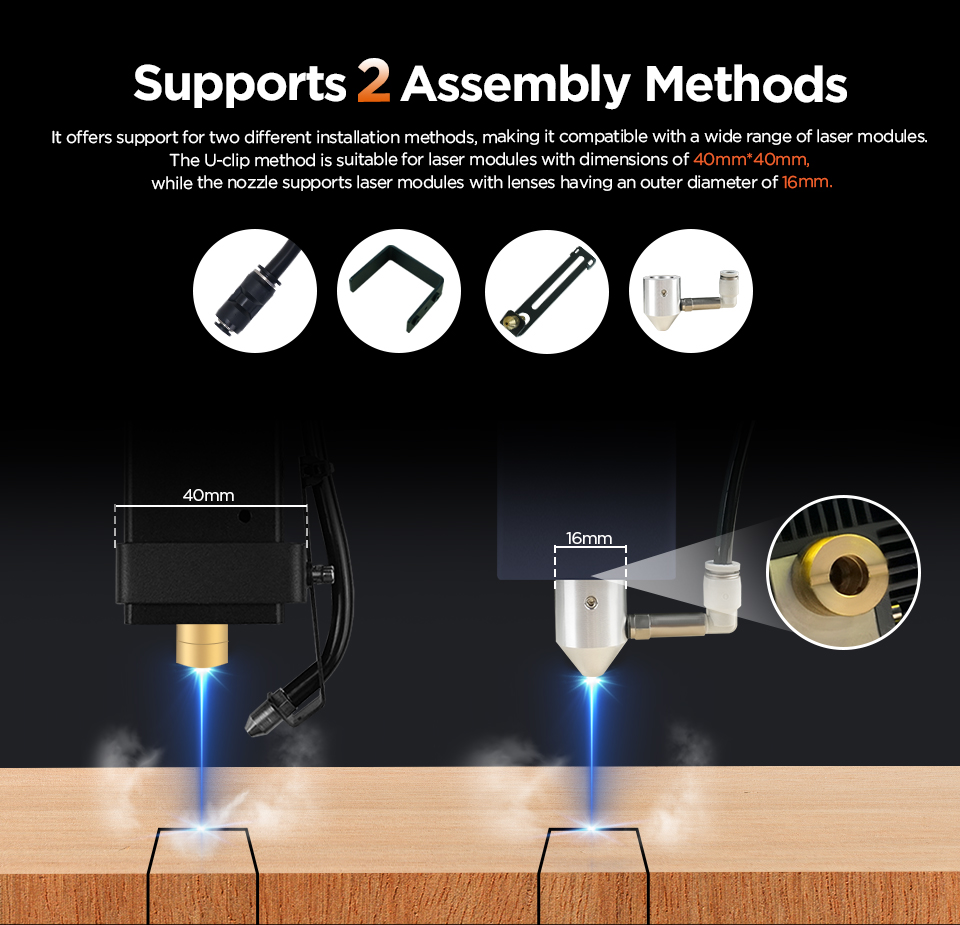 ACMER C4 Laser Air Assist Pump
