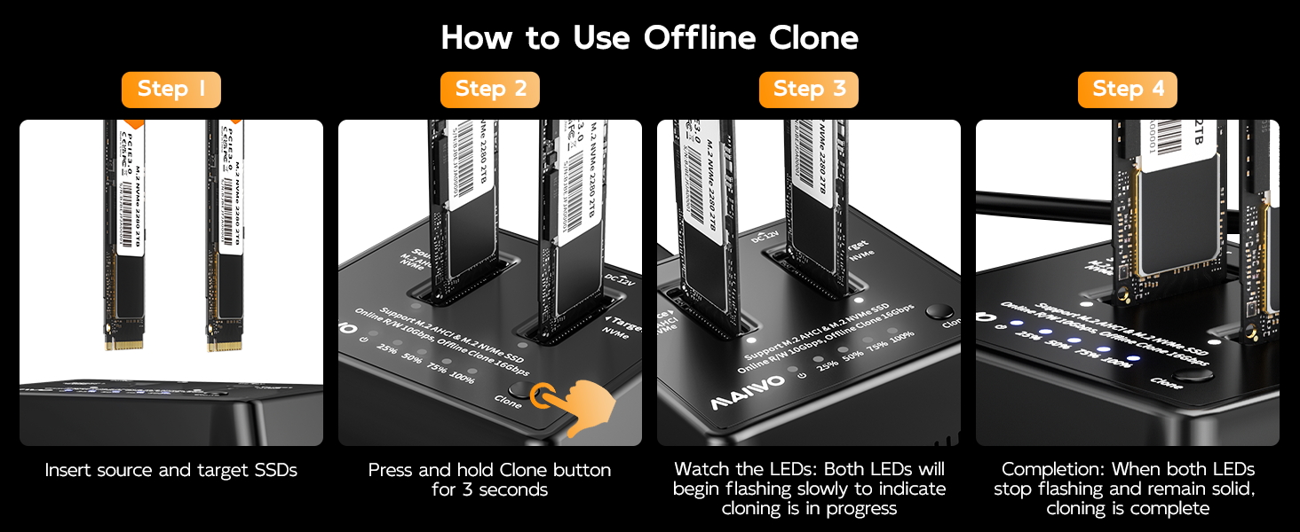NVMe Offline Cloner