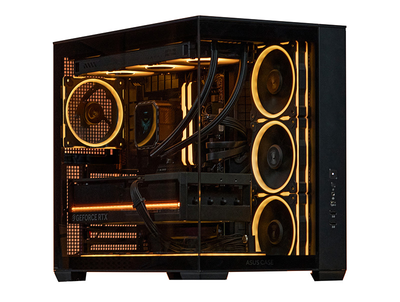 ASUS A32 PLUS Black ATX gaming PC case
