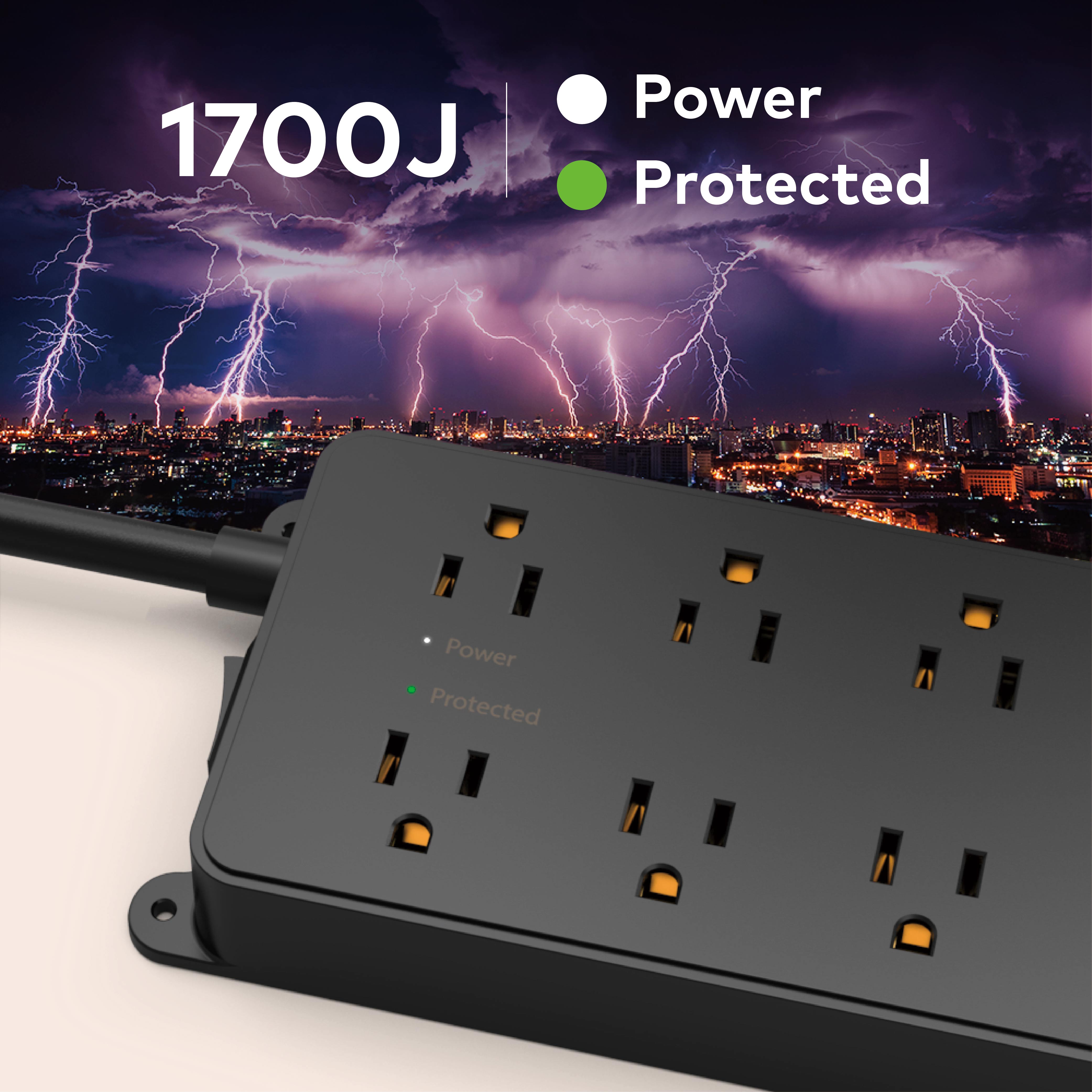 1700 joules surge protector