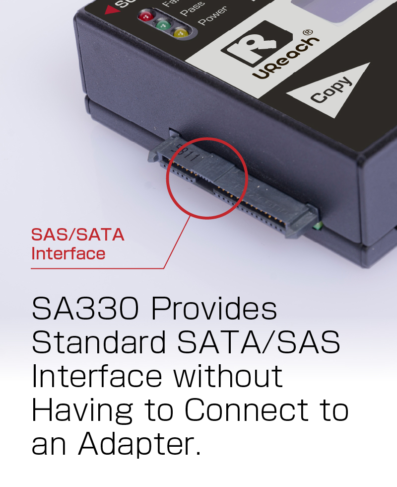 SAS SATA hard drive cloner