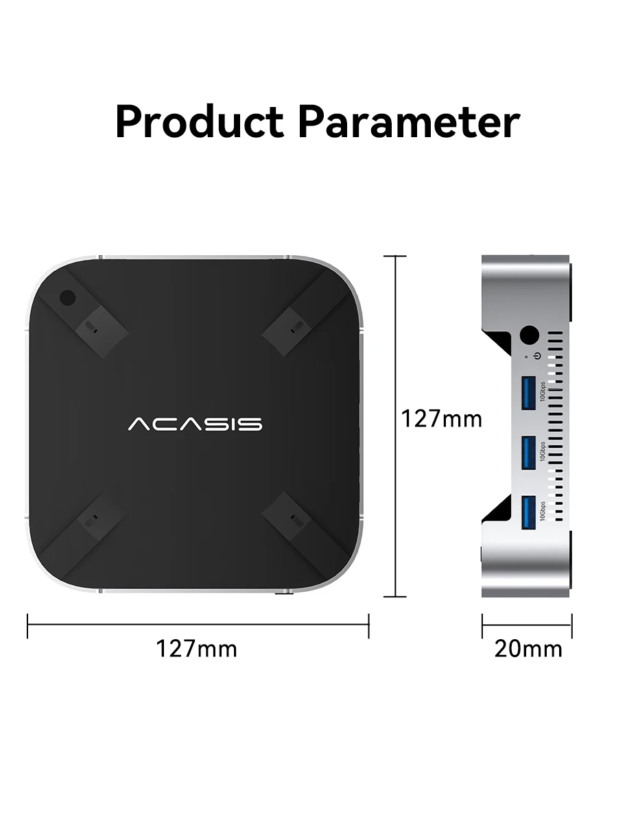 Acasis Mac Mini Docking Station