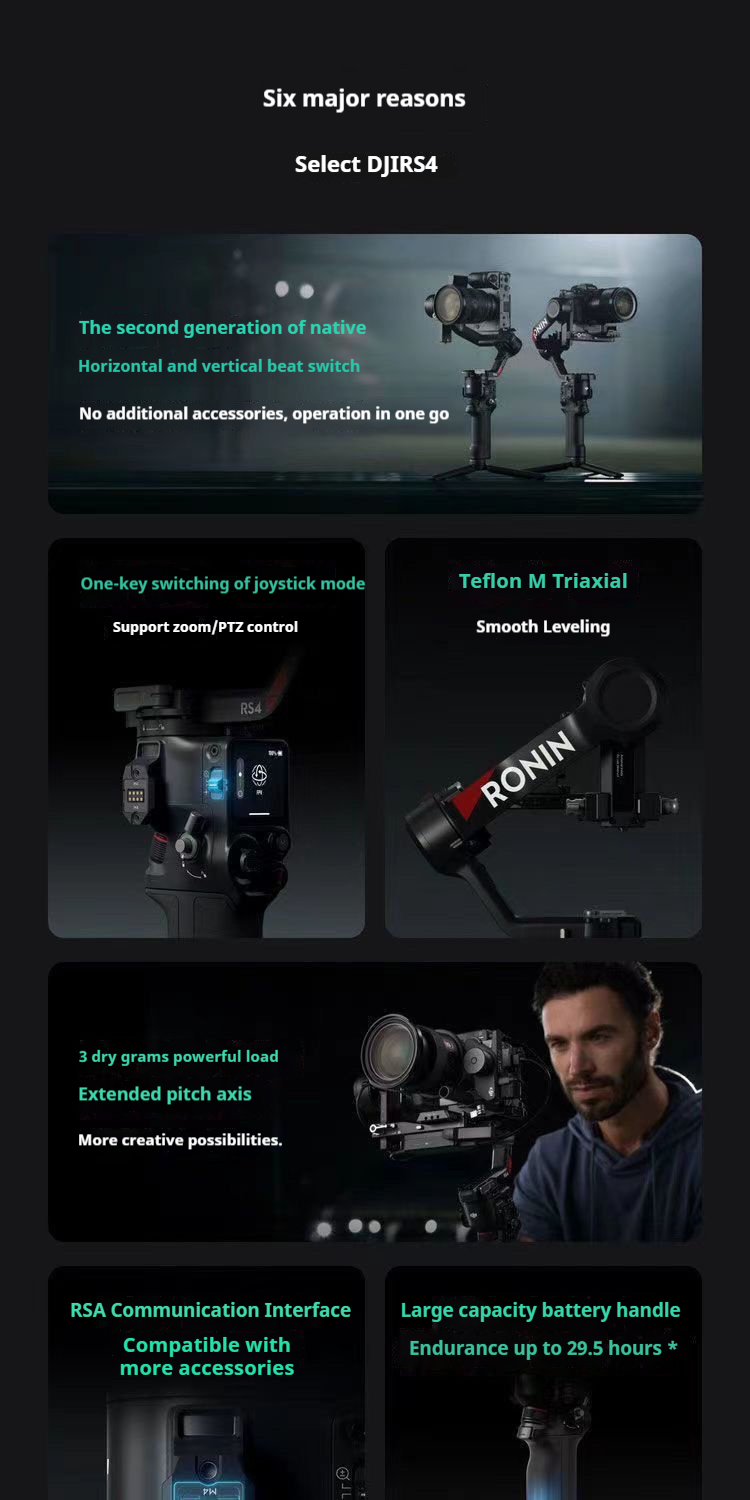 DJI RS4Pro Detailed Description