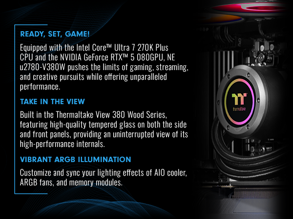 Thermaltake NE u2780-V380W Desktop PC