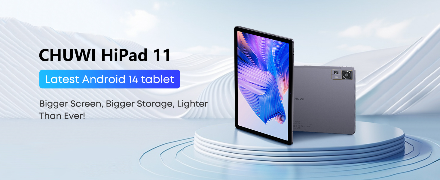 CHUWI 10.95inch Hipad 11Android 14 10GB+128GB