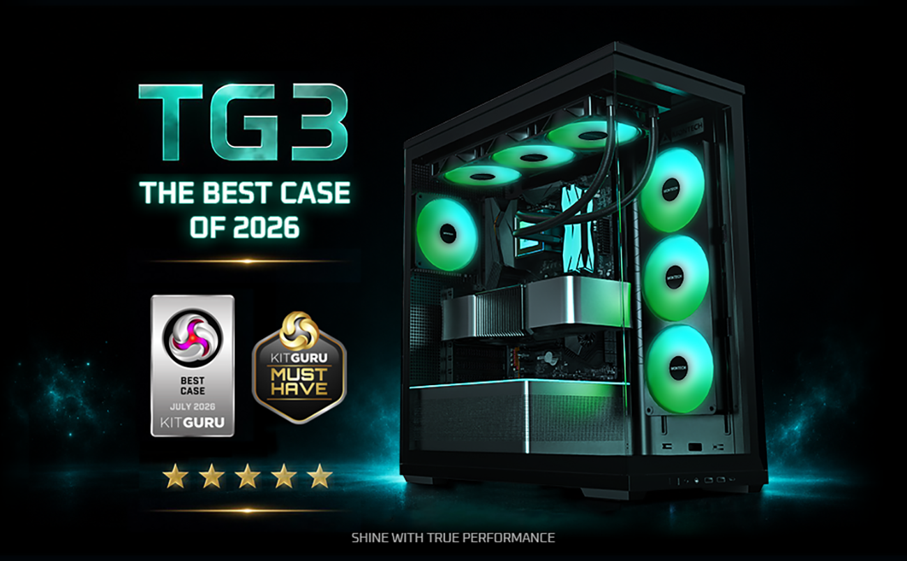 MONTECH TG3 ATX Mid Tower PC Case