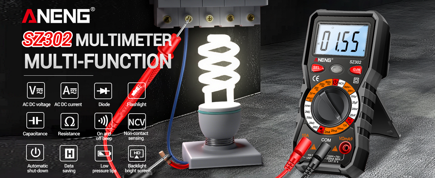 SZ302 MULTIMETER MULTI-FUNCTION