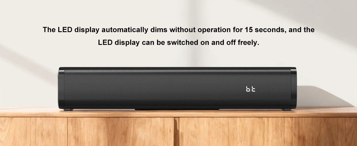 Wohome Sound Bar for Smart TV with Wired Subwoofers