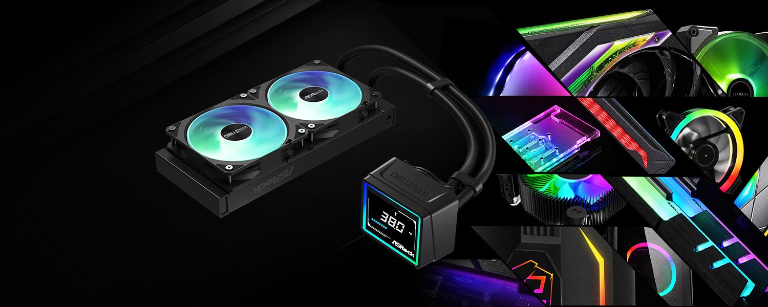 ASRock Challenger 240 Digital AIO Liquid Cooler