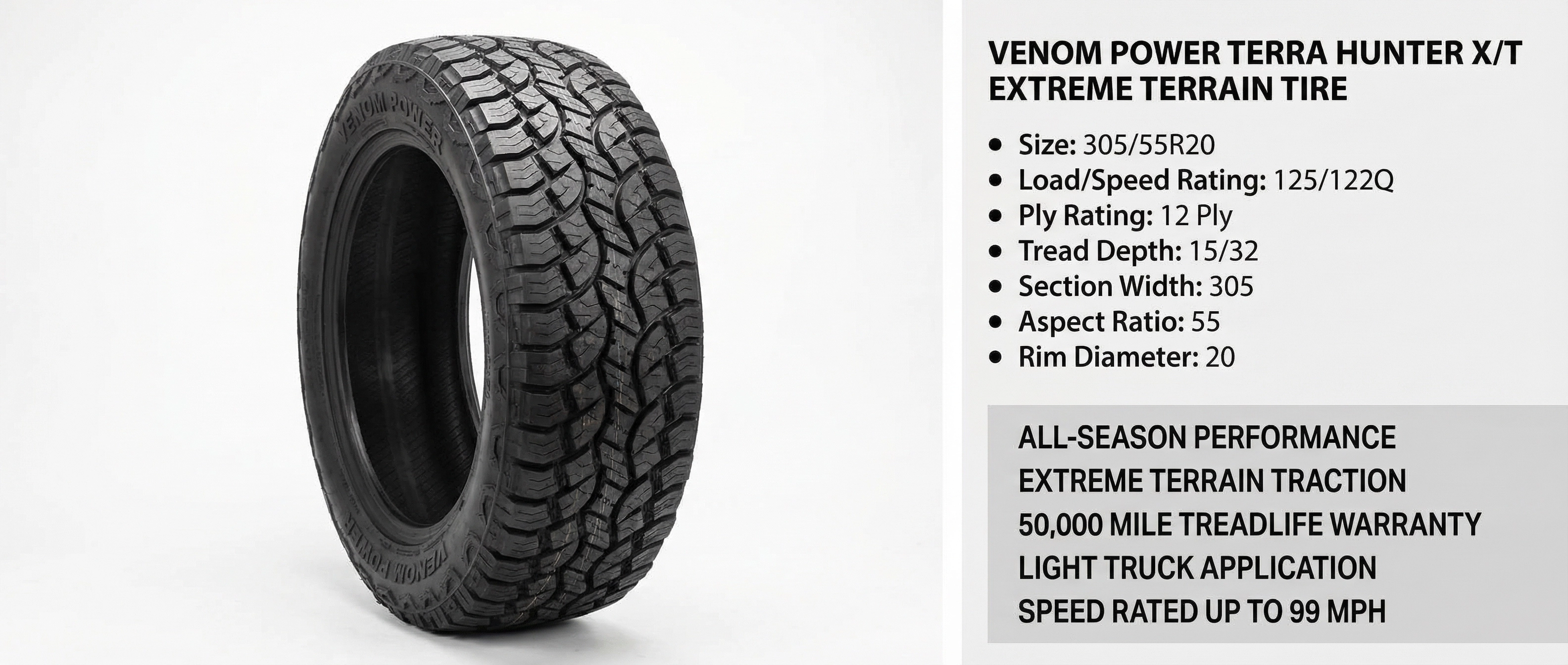 Venom Power Terra Hunter X/T