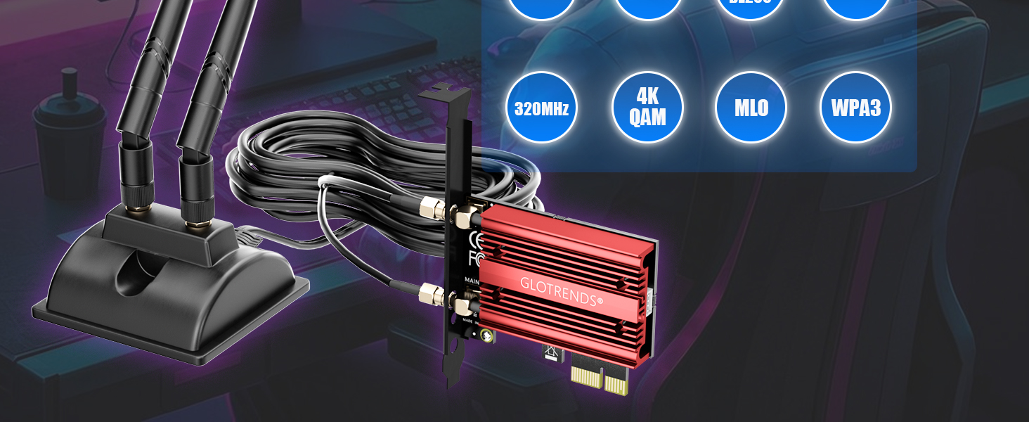 Wi-Fi 7 PCIE Card